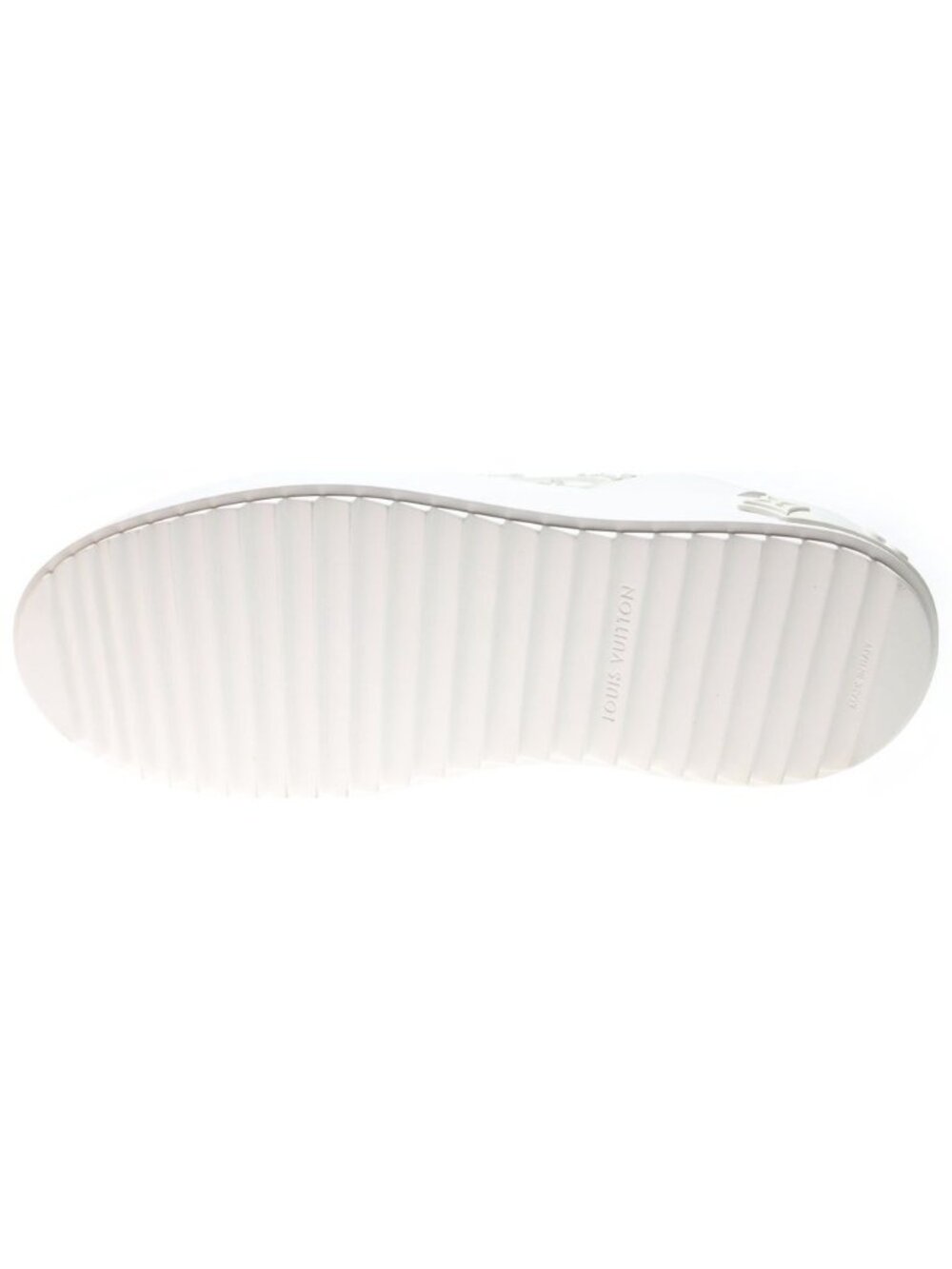 Louis Vuitton 22 SS Time Outline Monogram Clear Leather Lace-Up Low Cut Shoes - Picture 5 of 6